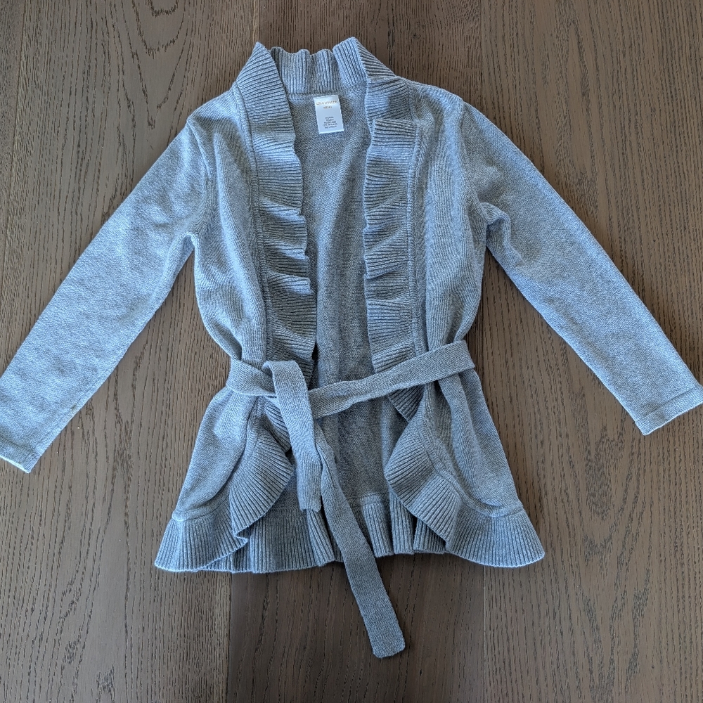 Gymboree Gray Knit Cardigan 4T. Never Been Worn